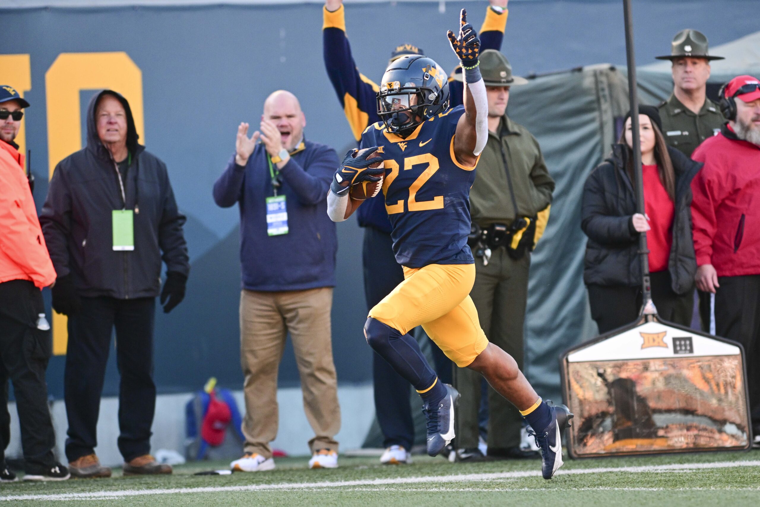 Former WVU running back Jahiem White reunites with former head coach